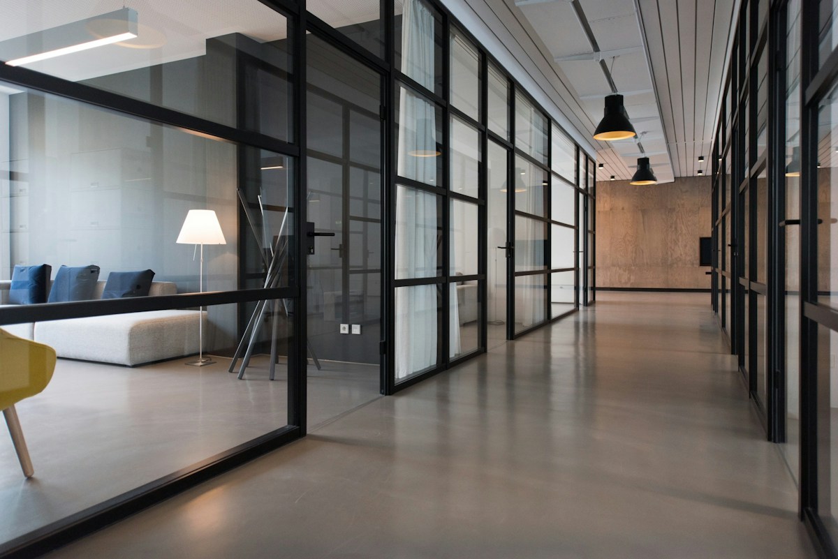 Contemporary professional workspace